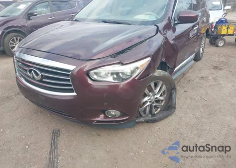2013 Infiniti Jx35 from USA, damaged, VIN 5N1AL0MMXDC353080
